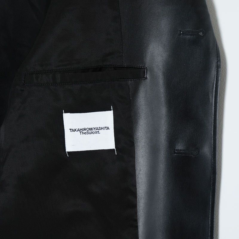 TAKAHIROMIYASHITATheSoloist.(ҥߥ䥷) faux leather sack coat.