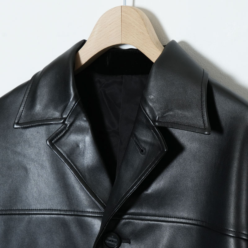 TAKAHIROMIYASHITATheSoloist.(ҥߥ䥷) faux leather sack coat.