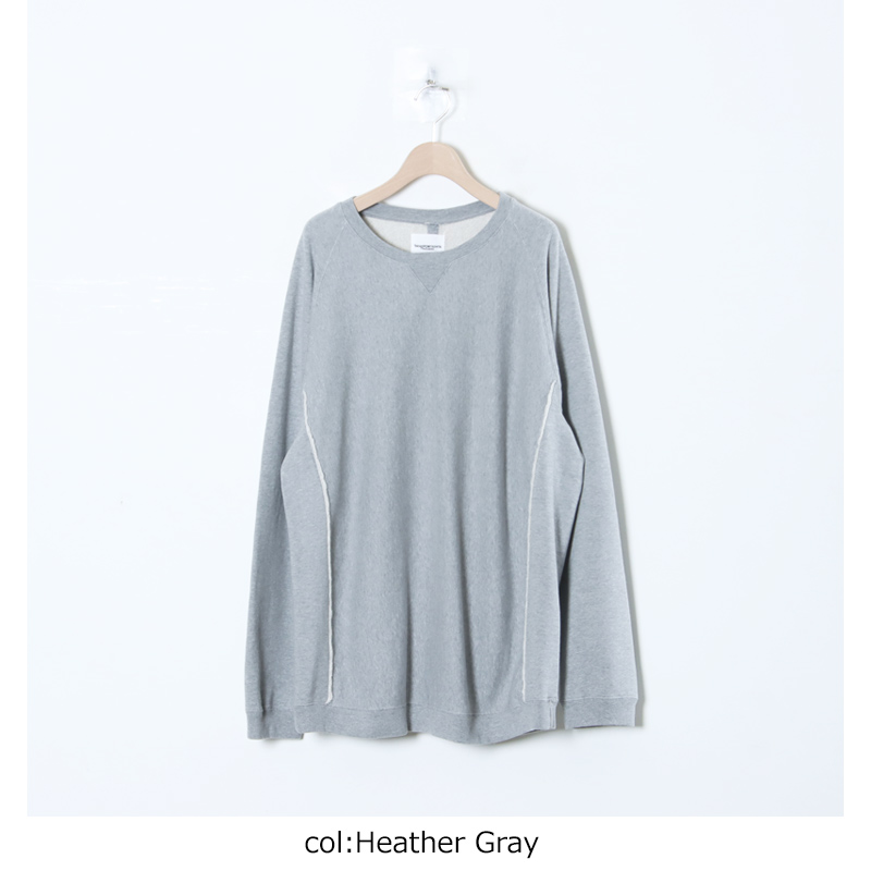 TAKAHIROMIYASHITATheSoloist.(ҥߥ䥷) oversized crew neck sweat shirt.
