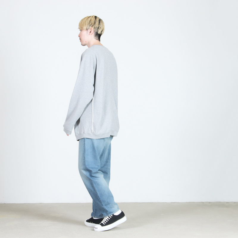 TAKAHIROMIYASHITATheSoloist.(ҥߥ䥷) oversized crew neck sweat shirt.