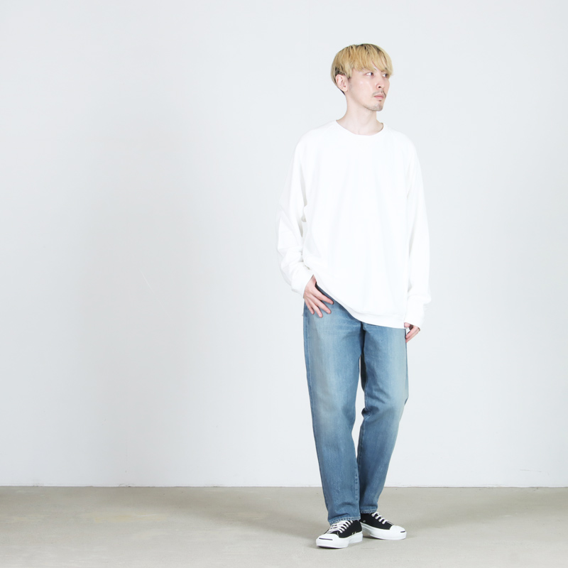 TAKAHIROMIYASHITATheSoloist.(ҥߥ䥷) oversized crew neck sweat shirt.