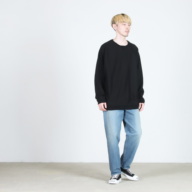 TAKAHIROMIYASHITATheSoloist.(ҥߥ䥷) oversized crew neck sweat shirt.
