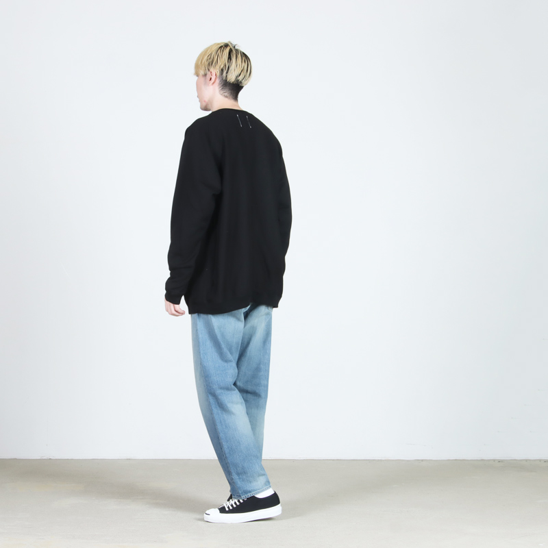 TAKAHIROMIYASHITATheSoloist.(ҥߥ䥷) oversized crew neck sweat shirt.