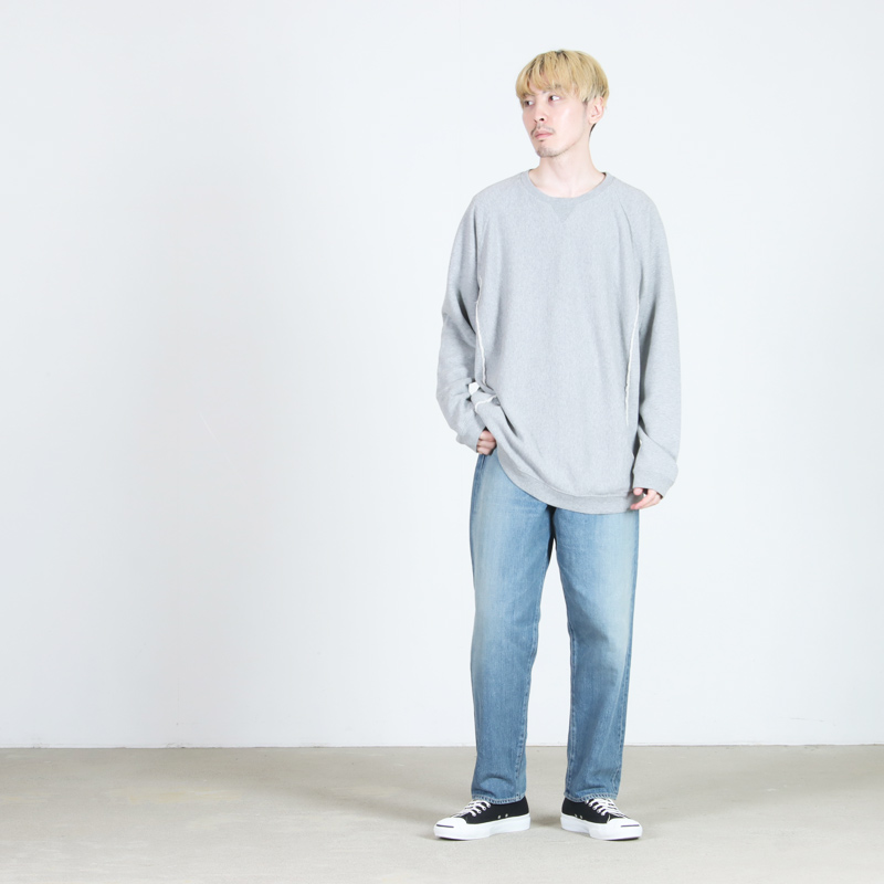 TAKAHIROMIYASHITATheSoloist.(ҥߥ䥷) oversized crew neck sweat shirt.