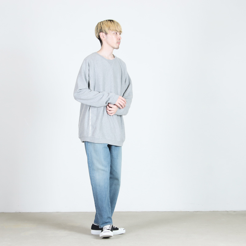 TAKAHIROMIYASHITATheSoloist.(ҥߥ䥷) oversized crew neck sweat shirt.