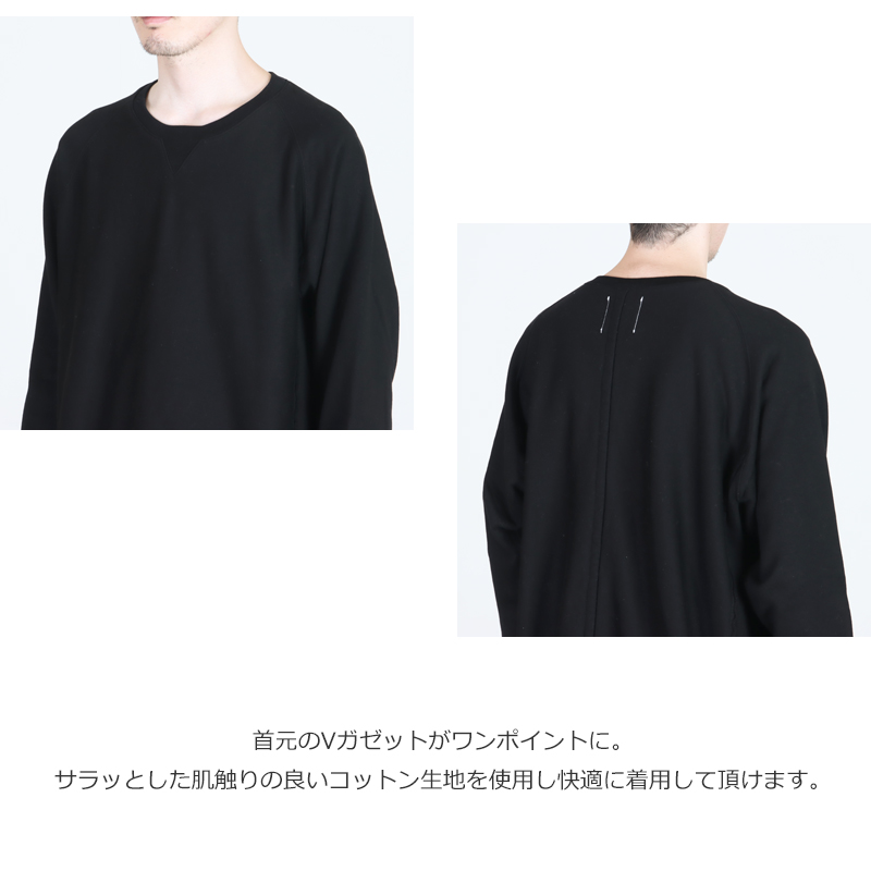 TAKAHIROMIYASHITATheSoloist.(ҥߥ䥷) oversized crew neck sweat shirt.
