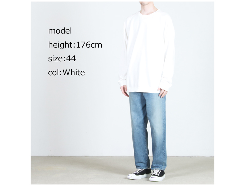 TAKAHIROMIYASHITATheSoloist.(ҥߥ䥷) oversized crew neck sweat shirt.