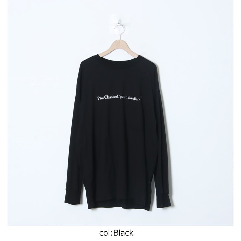 TAKAHIROMIYASHITATheSoloist.(ҥߥ䥷) post classical over sized l/s tee.