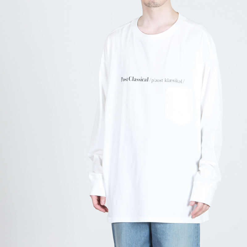 TAKAHIROMIYASHITATheSoloist.(ҥߥ䥷) post classical over sized l/s tee.