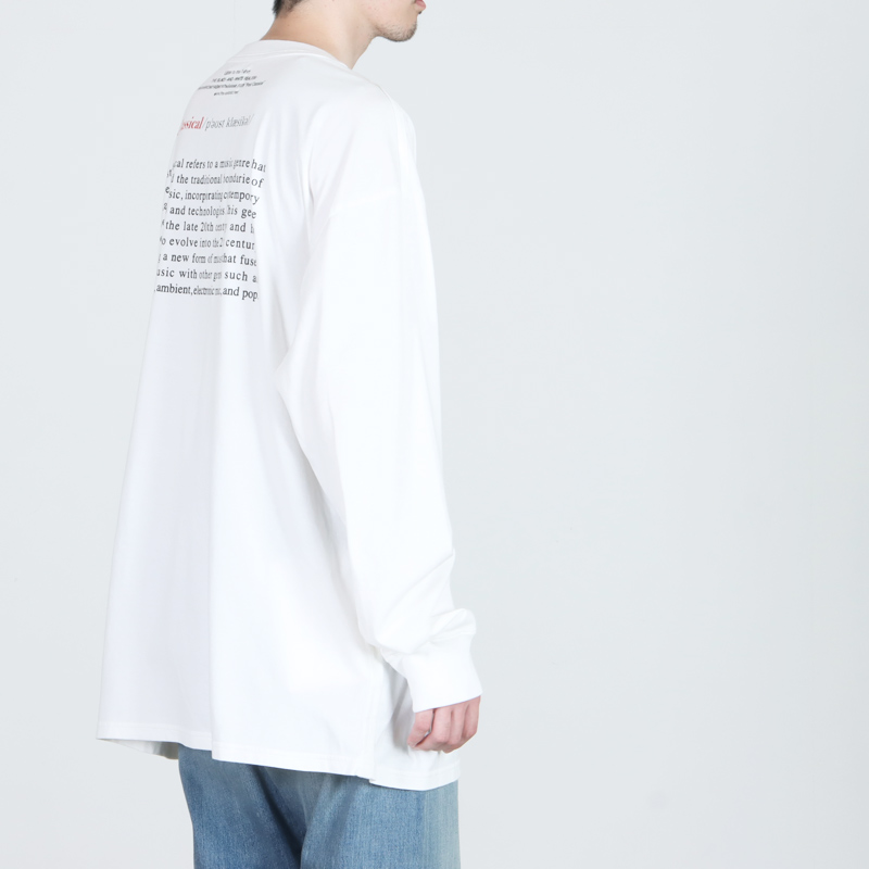 TAKAHIROMIYASHITATheSoloist.(ҥߥ䥷) post classical over sized l/s tee.