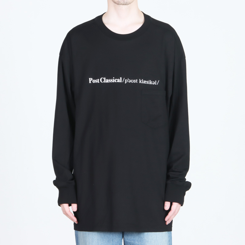 TAKAHIROMIYASHITATheSoloist.(ҥߥ䥷) post classical over sized l/s tee.