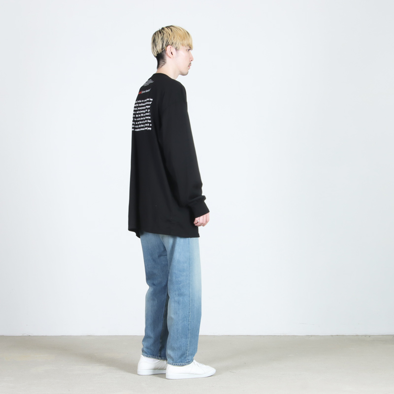 TAKAHIROMIYASHITATheSoloist.(ҥߥ䥷) post classical over sized l/s tee.