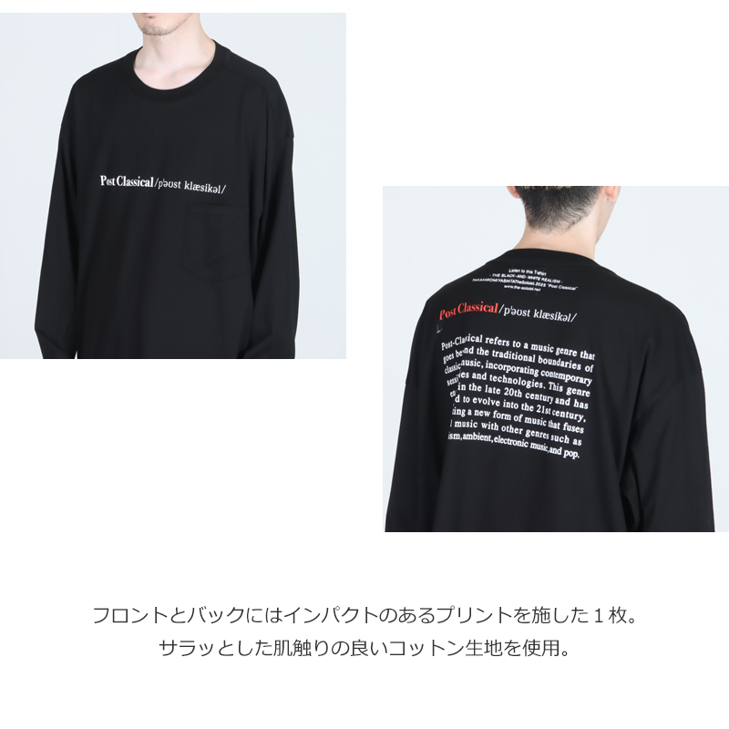 TAKAHIROMIYASHITATheSoloist.(ҥߥ䥷) post classical over sized l/s tee.