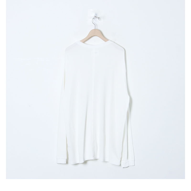 TAKAHIROMIYASHITATheSoloist.(ҥߥ䥷) oversized thermal crew l/s tee.