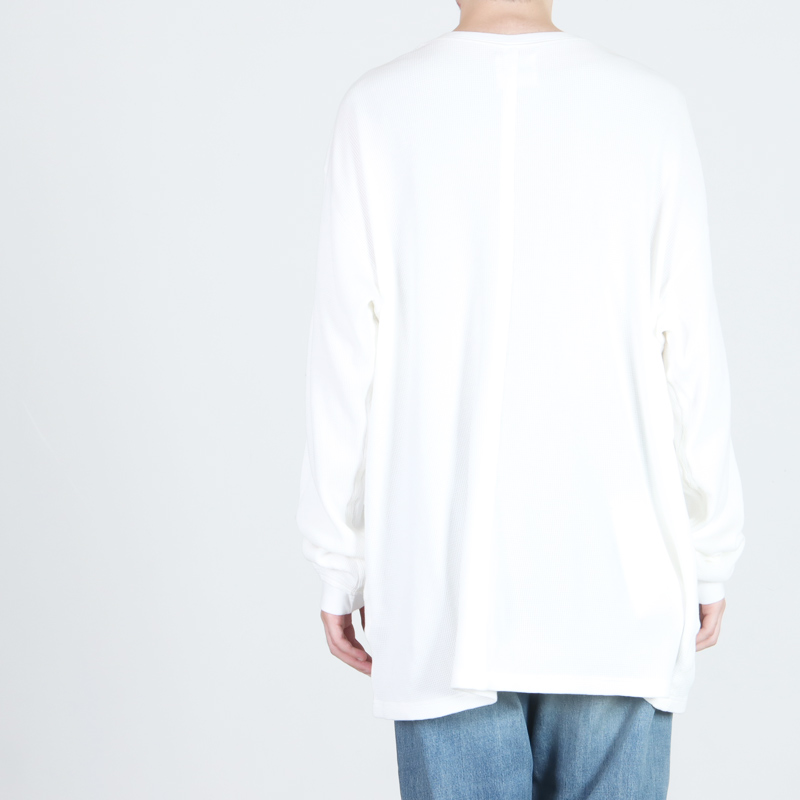 TAKAHIROMIYASHITATheSoloist.(ҥߥ䥷) oversized thermal crew l/s tee.