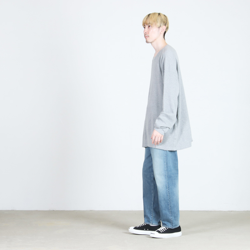 TAKAHIROMIYASHITATheSoloist.(ҥߥ䥷) oversized thermal crew l/s tee.