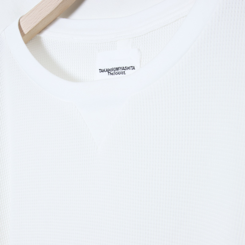 TAKAHIROMIYASHITATheSoloist.(ҥߥ䥷) oversized thermal crew l/s tee.