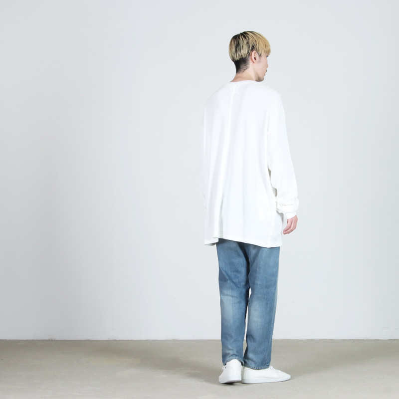 TAKAHIROMIYASHITATheSoloist.(ҥߥ䥷) oversized thermal crew l/s tee.