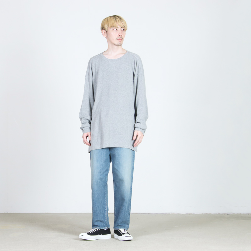TAKAHIROMIYASHITATheSoloist.(ҥߥ䥷) oversized thermal crew l/s tee.