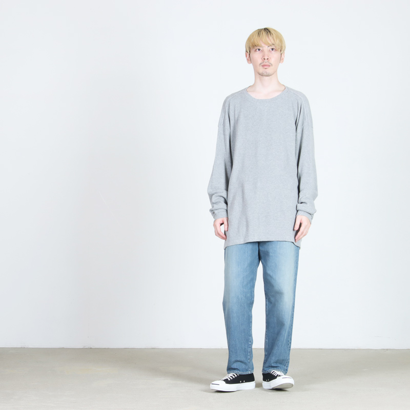TAKAHIROMIYASHITATheSoloist.(ҥߥ䥷) oversized thermal crew l/s tee.