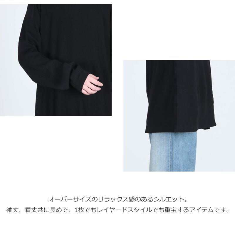 TAKAHIROMIYASHITATheSoloist.(ҥߥ䥷) oversized thermal crew l/s tee.