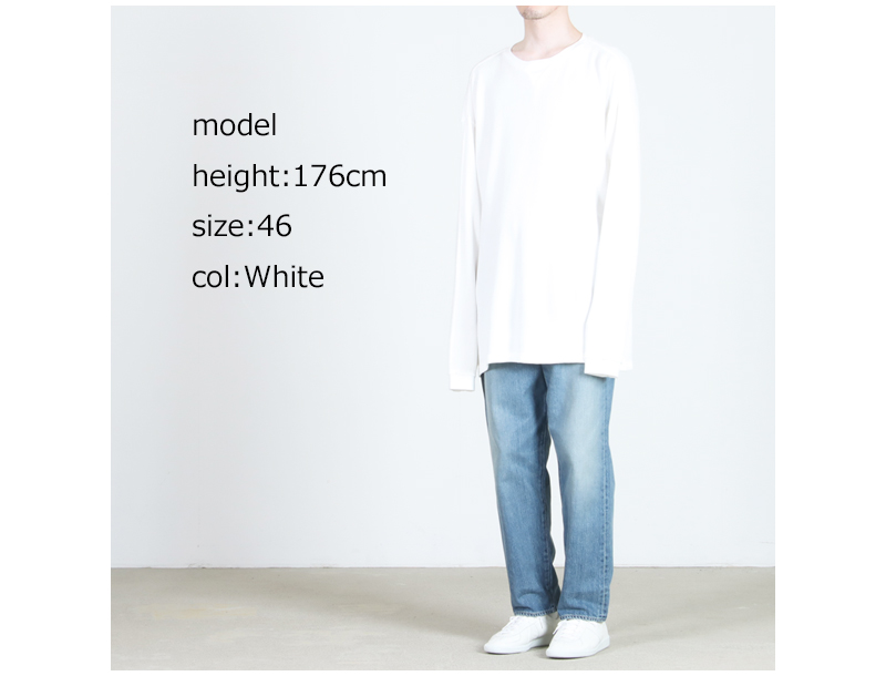 TAKAHIROMIYASHITATheSoloist.(ҥߥ䥷) oversized thermal crew l/s tee.