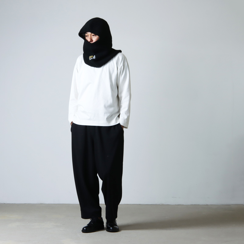 タカヒロミヤシタザソロイスト aran pattern balaclava 黒