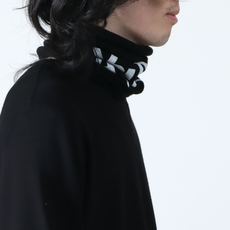 TAKAHIROMIYASHITATheSoloist. (タカヒロミヤシタザソロイスト) cashmere silk neck warmer /  カシミヤシルク ネックウォーマー