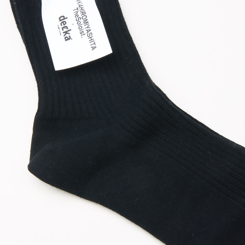 TAKAHIROMIYASHITATheSoloist.(ҥߥ䥷) middleweight ribbed low socks.