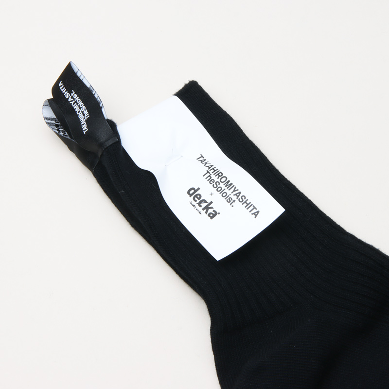 TAKAHIROMIYASHITATheSoloist.(ҥߥ䥷) middleweight ribbed low socks.