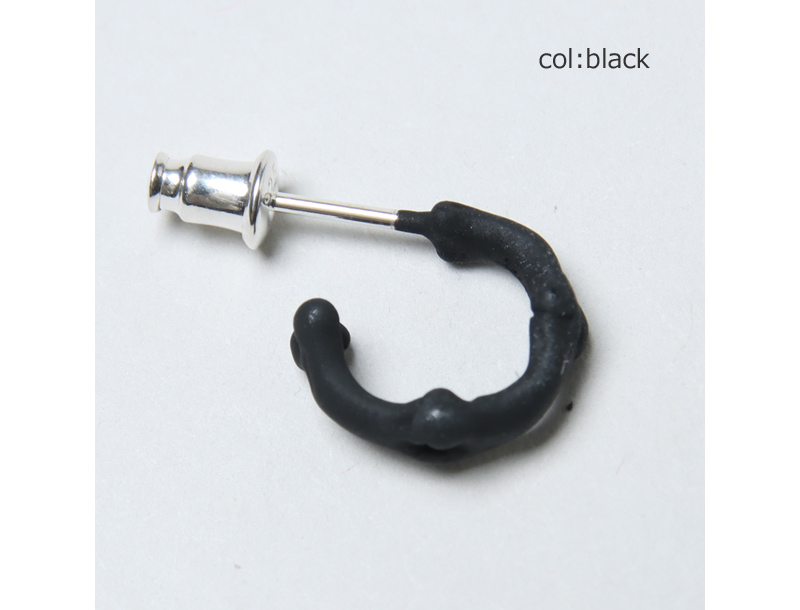 TAKAHIROMIYASHITATheSoloist.(ҥߥ䥷) bone shaped earrings.-S- 9mm