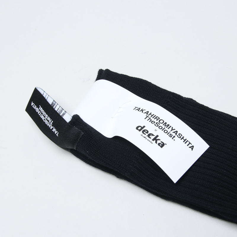 TAKAHIROMIYASHITATheSoloist.(ҥߥ䥷) middleweight ribbed mid socks.