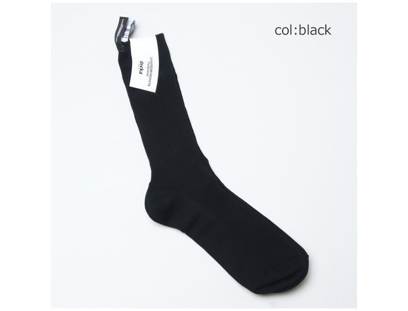 TAKAHIROMIYASHITATheSoloist.(ҥߥ䥷) middleweight ribbed mid socks.