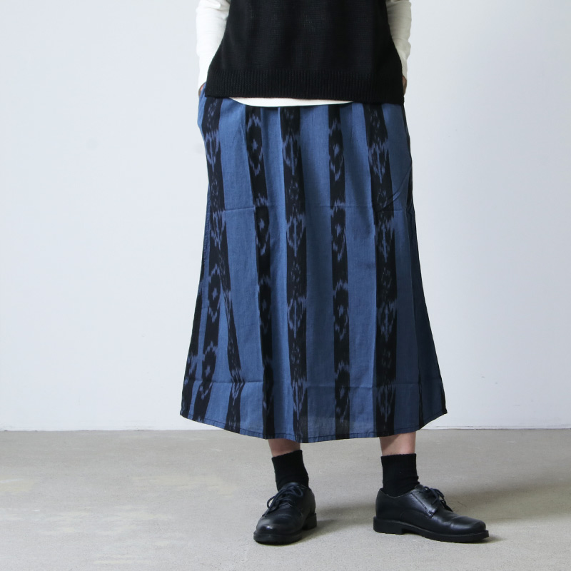South2 West8(ġȥ) String Skirt - Ikat Stripe