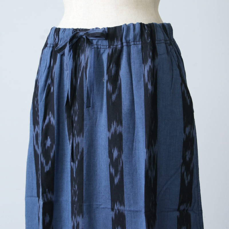 South2 West8(ġȥ) String Skirt - Ikat Stripe