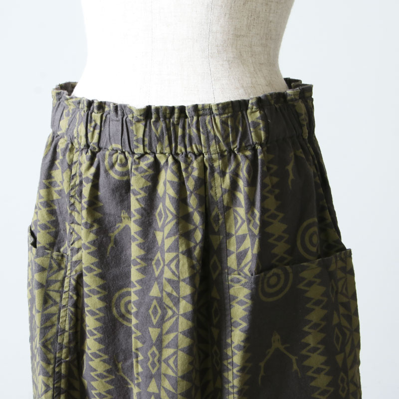 South2 West8(ġȥ) Army String Skirt - Flannel Pt.