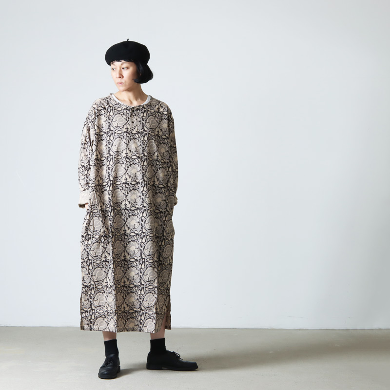 South2 West8 (サウスツーウエストエイト) Henley Neck Shirt Dress