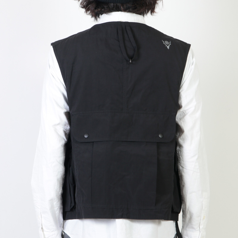 South2 West8 (サウスツーウエストエイト) Tenkara Vest - Wax Coating / テンカラベスト