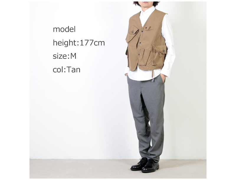 South2 West8 (サウスツーウエストエイト) Tenkara Vest - Wax Coating ...