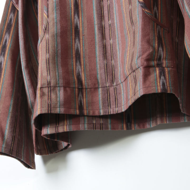 South2 West8(ġȥ) Mexican Parka - Cotton Cloth / Ikat Pattern