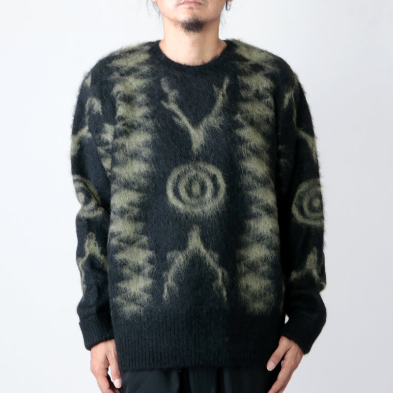 South2 West8 (サウスツーウエストエイト) Loose Fit Sweater - Mohair