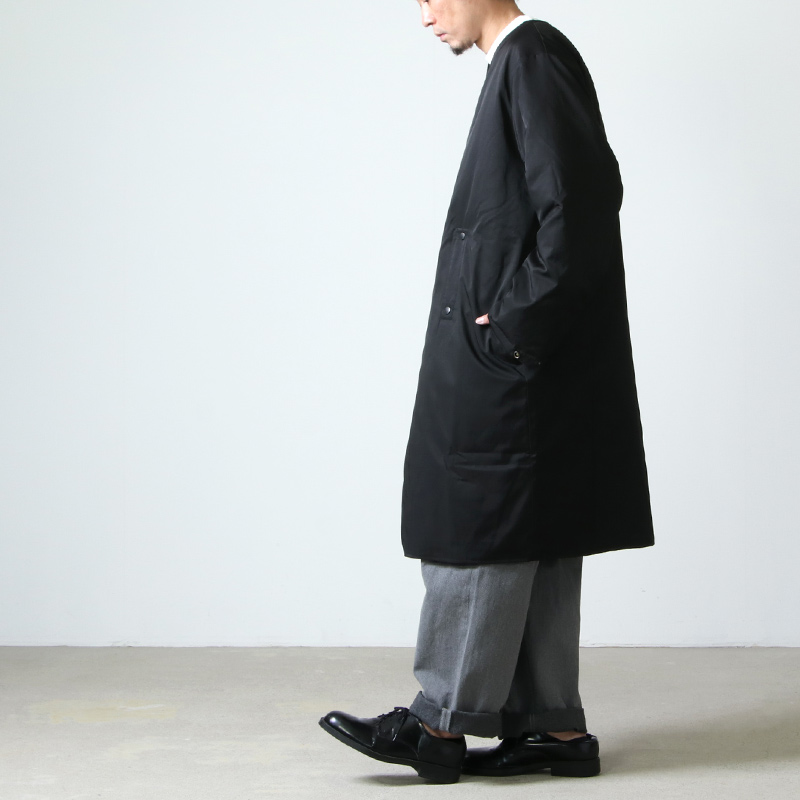 South2 West8 (サウスツーウエストエイト) V Neck Down Coat - C/Pe ...