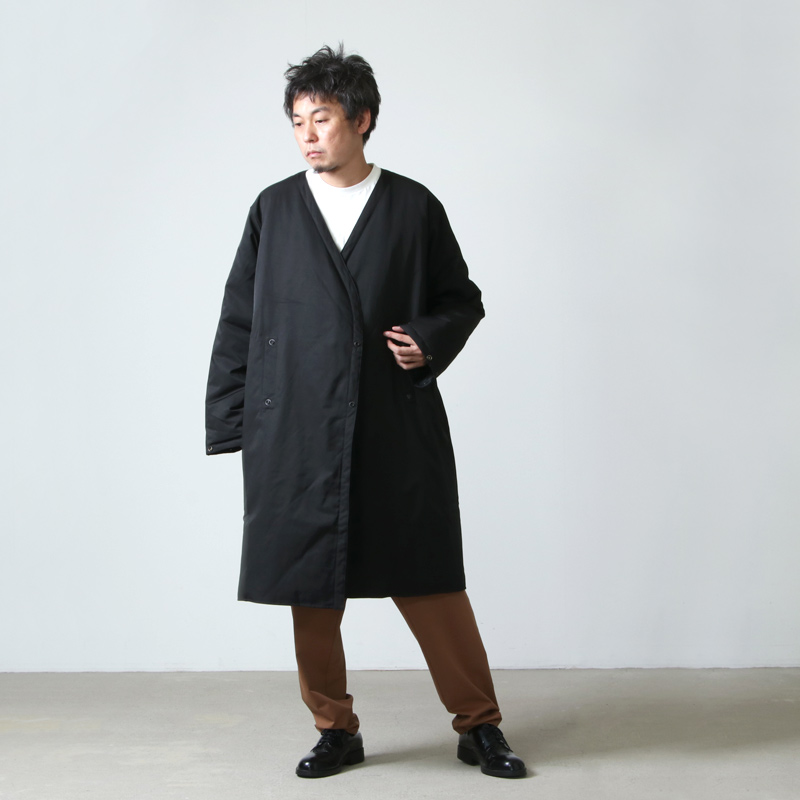 South2 West8 (サウスツーウエストエイト) V Neck Down Coat - C/Pe ...