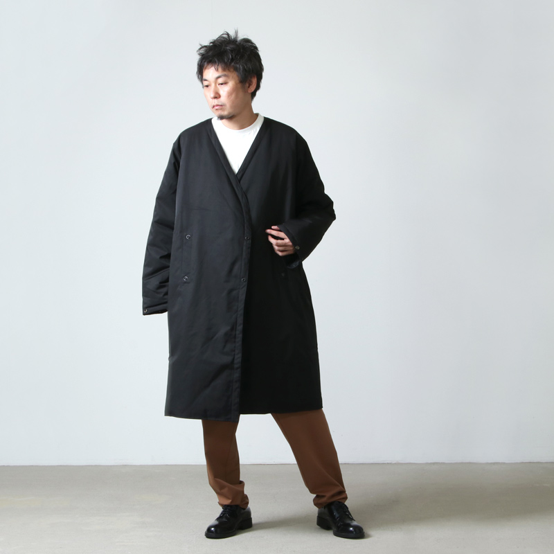 South2 West8 (サウスツーウエストエイト) V Neck Down Coat - C/Pe 