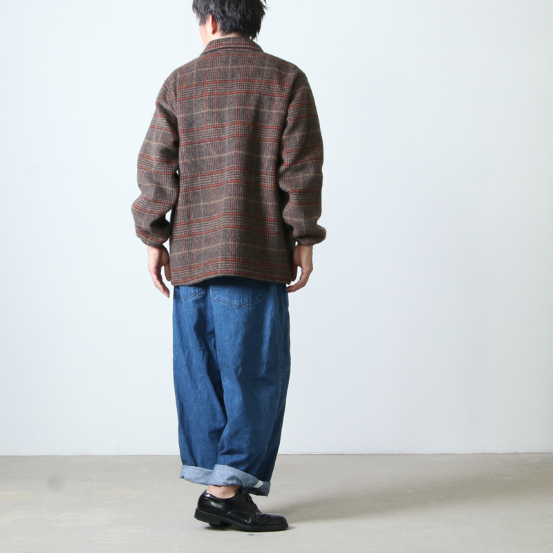 South2 West8(ġȥ) Coach Jacket - Double Cloth Plaid