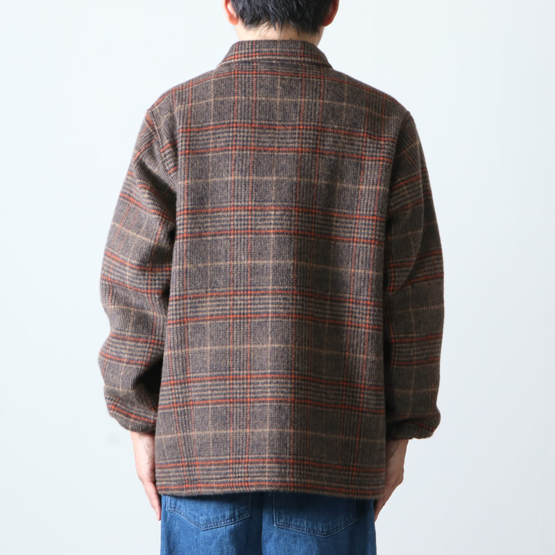 South2 West8(ġȥ) Coach Jacket - Double Cloth Plaid