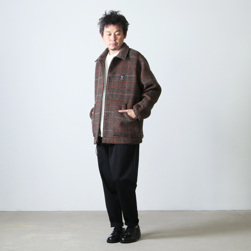 South2 West8(ġȥ) Coach Jacket - Double Cloth Plaid