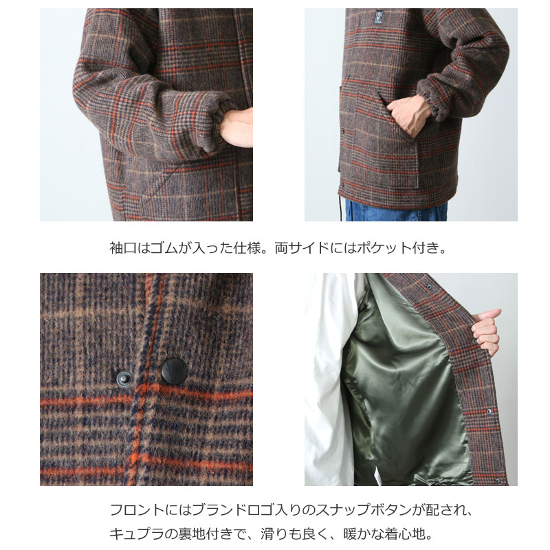 South2 West8 (サウスツーウエストエイト) Coach Jacket - Double Cloth Plaid / コーチジャケット