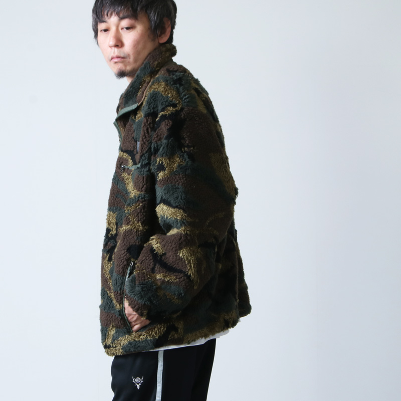 South2 West8 (サウスツーウエストエイト) Piping Jacket - Boa Jq 