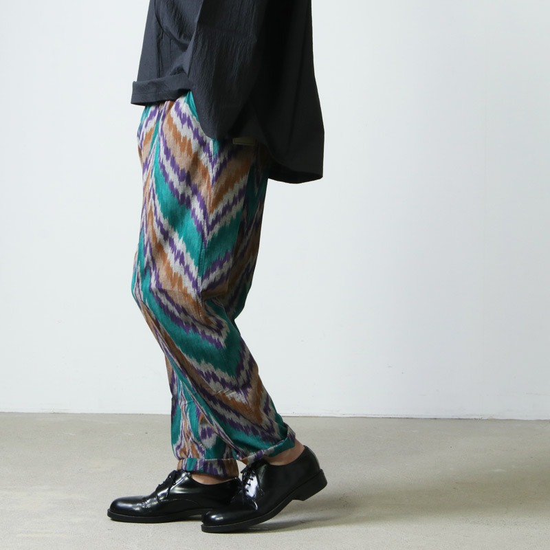 South2 West8 (サウスツーウエストエイト) String Slack Pant - Ikat Wave / ストリングスラックパンツ